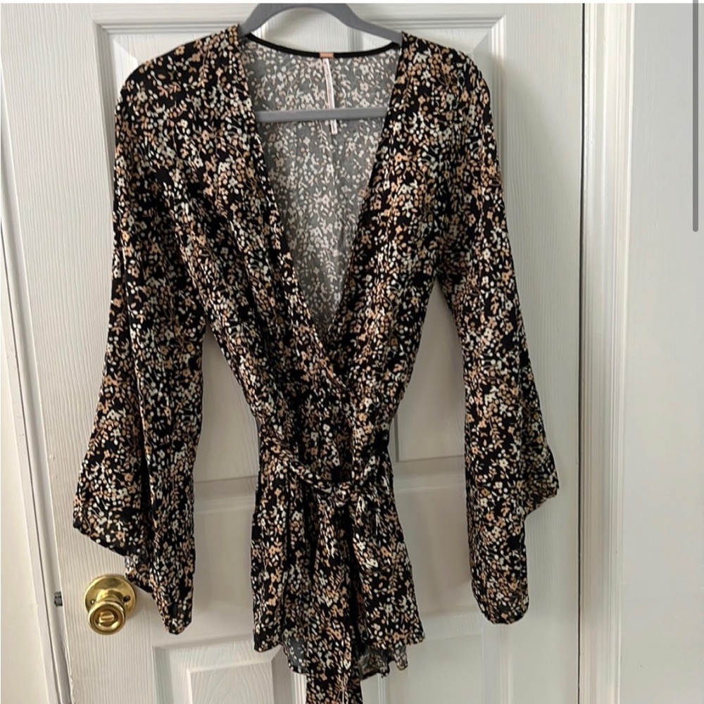 Free People Floral Romper - Picture 2 of 6